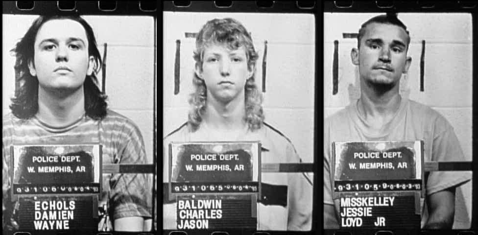 The 1993 West Memphis booking photographs